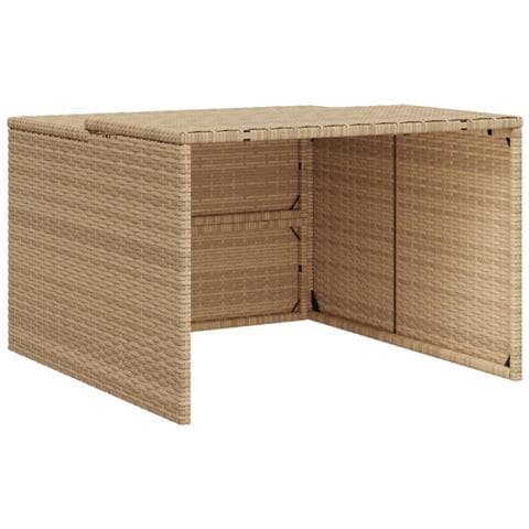 Garage Per Robot Tosaerba Beige 86x90x52/57 Cm In Polyrattan - Foto 2