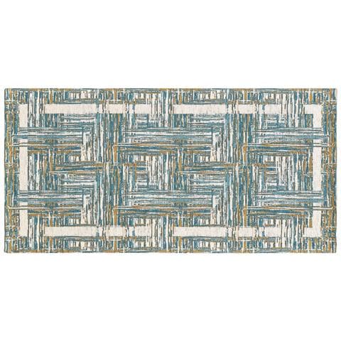 Tappeto Passatoia Cucina Corsia Retro Antiscivolo Disegno Bangkok By Suardi 55x140 Jeans - Foto 1