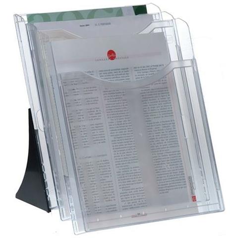 Espositore Da Bancone Archiplay Centrotavolo Din A4 Trasparente - Foto 1