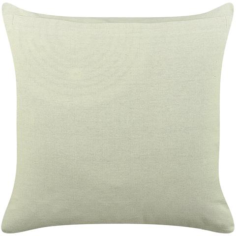 Set Di 2 Cuscini Rungia Velluto 45 X 45 Cm Verde Trama Floreale - Foto 2