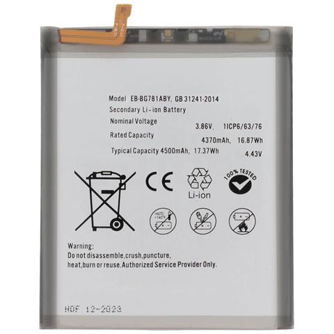 Batteria Interna Per Galaxy S20 Fe, A52 5g, A52 4g E A52s 4500mah - Foto 1