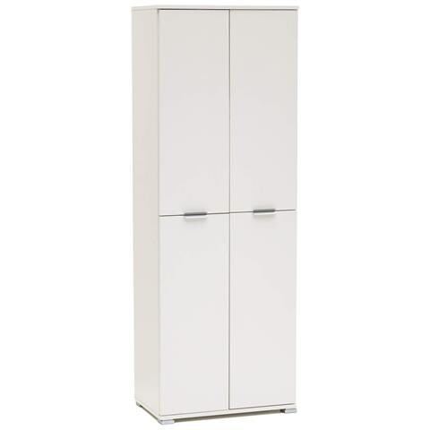 Armadio Tuttopiani 4 Ante In Nobilitato Bilaminato Linea Classic - White - Foto 1