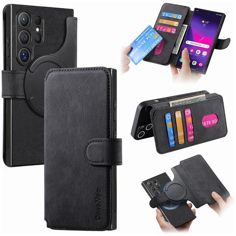 Custodia Magnetica Per Samsung - Nero Samsung Galaxy S24 Fe - Foto 1