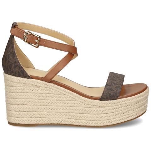 Serena Wedge Espadrille Espadrillas Sintetico Scarpe Donna Marrone Eu 41, 40s2sems1b-200 - Foto 1