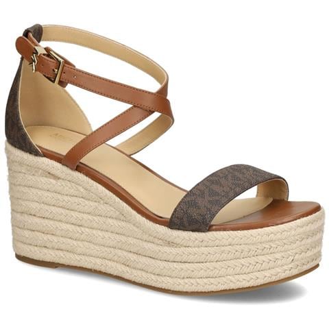 Serena Wedge Espadrille Espadrillas Sintetico Scarpe Donna Marrone Eu 41, 40s2sems1b-200 - Foto 2