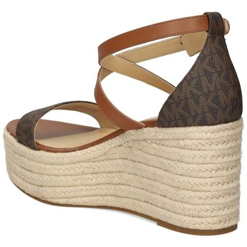 Serena Wedge Espadrille Espadrillas Sintetico Scarpe Donna Marrone Eu 41, 40s2sems1b-200 - Foto 3