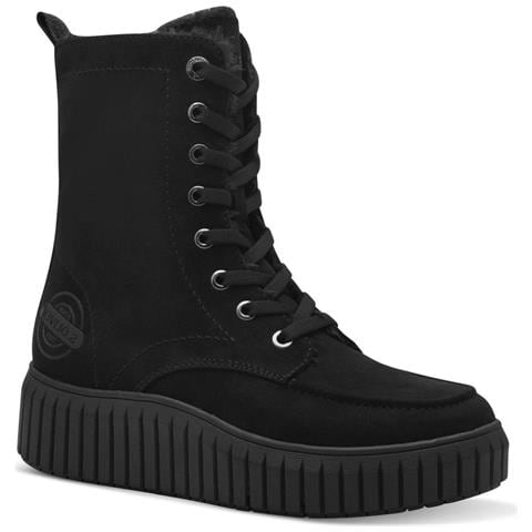 Black Casual Closed Booties Stivaletti Tessile Scarpe Donna Nero Eu 37, 5-26240-43 001 - Foto 1