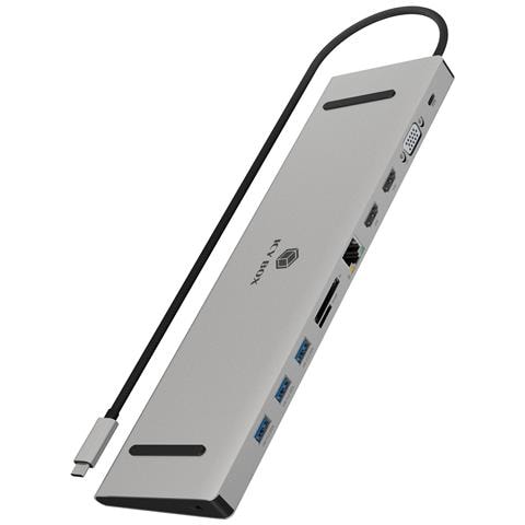 IB-DK2106a-CPD Cablato USB 3.2 Gen 1 (3.1 Gen 1) Type-C Antracite, Nero - Foto 1