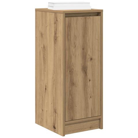 Scarpiera Rovere Artigianale 29,5x34x76 cm in Legno Multistrato - Foto 9