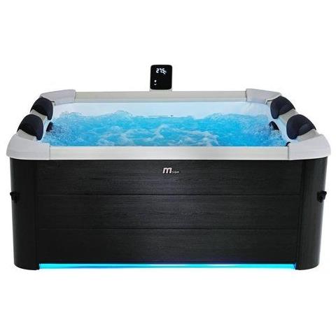 Piscina Idromassaggio F Os063w Oslo Rigida Con Wifi Noce Scuro - Foto 1
