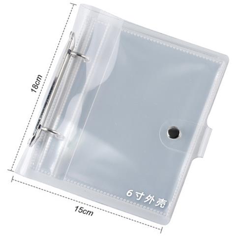 Album Fotografico Trasparente 4x6 - Raccoglitore Trasparente Per Foto - Foto 1