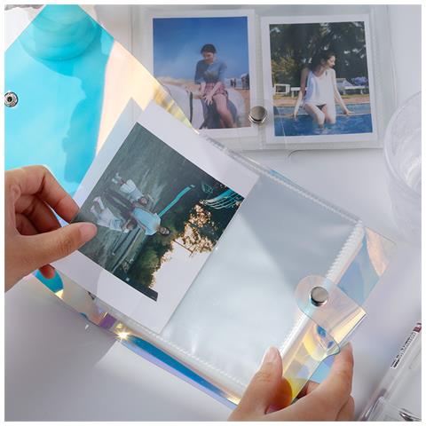 Album Fotografico Trasparente 4x6 - Raccoglitore Trasparente Per Foto - Foto 2