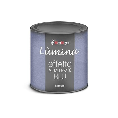 Maxmeyer - Lumina Finitura Metallizzata Per Interni Effetto Blu 750 Ml - Foto 1
