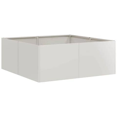 Fioriera 80x80x30 Cm In Acciaio Inox - Foto 2