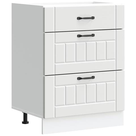 Base Da Cucina Lucca Bianco In Legno Multistrato - Foto 2