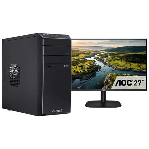 Power Starter R83-031 AMD Ryzen™ 7 8700G 32 GB DDR5-SDRAM 2 TB SSD Windows 11 Pro Desktop PC Nero - Foto 1
