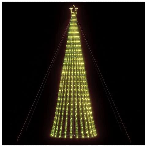 Albero di Natale a LED 1028 LED Bianco Caldo 403 cm - Foto 2