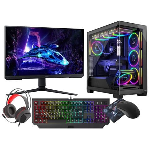 Stellar Ryzen 7 8700f Rtx 5060ti 32gb Ssd 1tb Wifi Lcd 24 180hz W11 - Foto 1