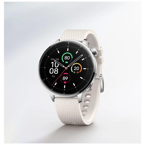 Watch 3 43mm 3,35 cm (1.32") AMOLED Digitale 466 x 466 Pixel Touch screen Argento Wi-Fi GPS (satellitare) - Foto 2
