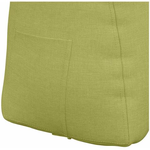 Cuscino per Schiena Verde chiaro 45 x 24 x 50 cm Tessuto - Foto 9