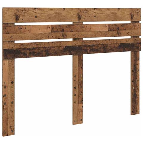 Testiera con testiera Legno vecchio 160 cm Legno multistrato - Foto 1
