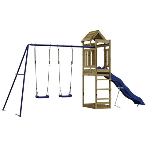 Set da Gioco da Esterno in Legno di Pino Impregnato - Foto 1