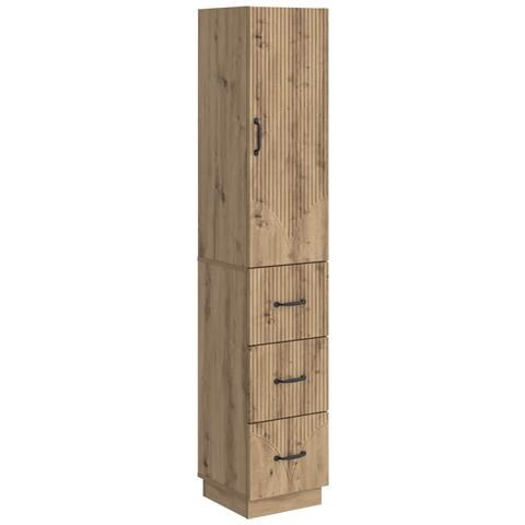 Set di armadi 2 pcs Rovere Artigianale 33 x 34,5 x 87 cm - Foto 1