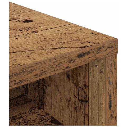 Lowboard con cassetto Legno vecchio 72 x 22,5 x 38 cm - Foto 9