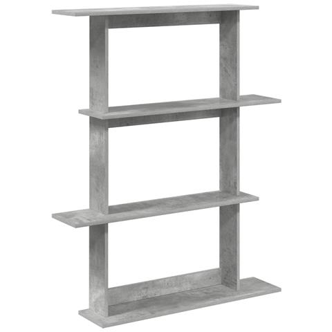 Scaffale da parete A parete Grigio 100 x 20 x 126 cm - Foto 1