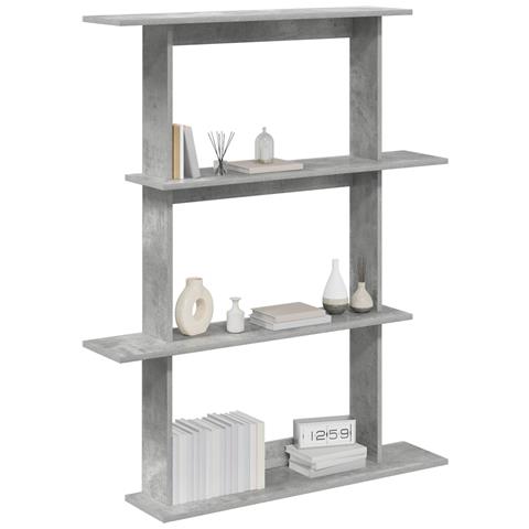 Scaffale da parete A parete Grigio 100 x 20 x 126 cm - Foto 2