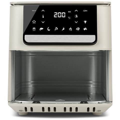 Ecofrit Crisp Singolo 6,5 L Indipendente 1700 W Friggitrice ad aria calda Beige, Nero - Foto 1