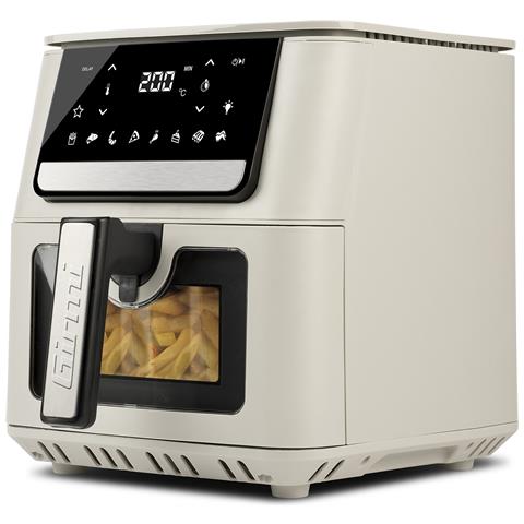 Ecofrit Crisp Singolo 6,5 L Indipendente 1700 W Friggitrice ad aria calda Beige, Nero - Foto 9