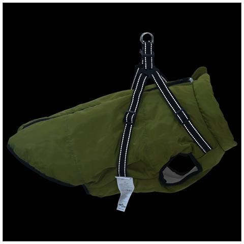 Cappotto per Cani Verde militare L68 Pile e Poliestere - Foto 9