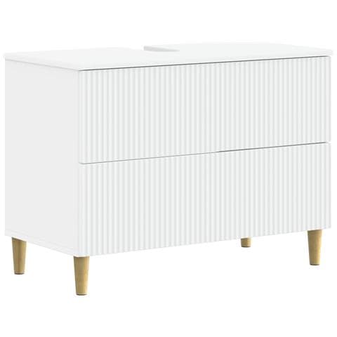 Armadio per Lavabo da Bagno ARNHEM Bianco 82 x 41 x 59 cm - Foto 1
