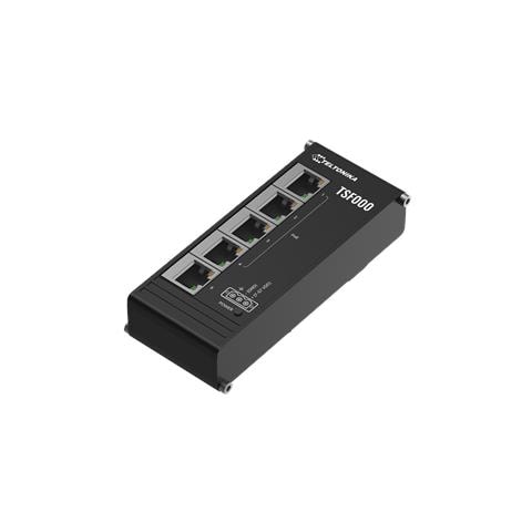 TSF000 Non gestito Fast Ethernet (10/100) Supporto Power over Ethernet (PoE) Desktop Nero - Foto 1