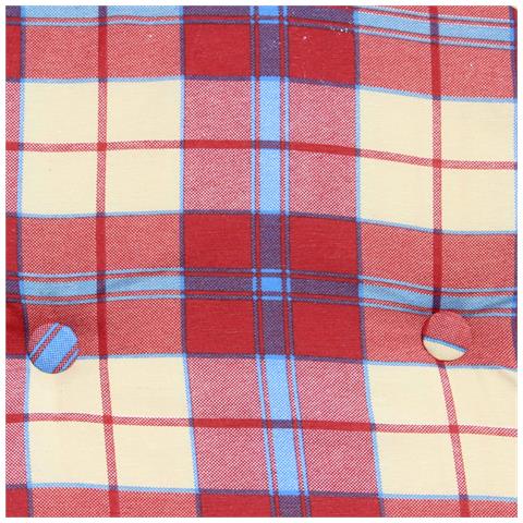 Poltrona Sdraio 4 Posizioni Bordeaux Con Prolunga E Cuscino Per Interno, Veranda Salotto Portico - Foto 3