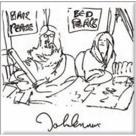 John Lennon - Bedism (magnete)  - Foto 1