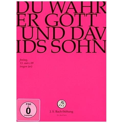 Dvd Johann Sebastian Bach - Du Wahrer Gott Und Davids Sohn - Foto 1