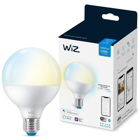 Lampadina Modello Globo Con Attacco E27 - Connessione Alexa Google Home - Wifi - Luce Da Calda A Fredda - Installazione Interna - Controllo Con Smartphone O Voce - Durata Media Di 25000 Ore - Voltaggio 220-240v - Foto 9