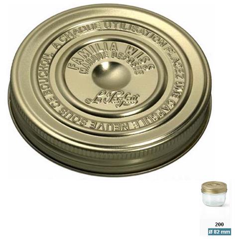 Set Di 6 Tappi A Vite 8,2 Cm - 610087 - Foto 1