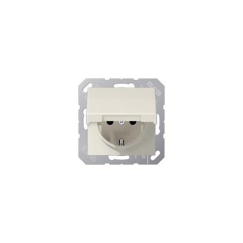 As 1520 Kikl. Buchsen-typ: Cee 7/3. Produktfarbe: Elfenbein, Material: Duroplast. Eingangsspannung: 250 V, Stromstrke (maximal) : 16 A (as1520kikl) - Foto 1