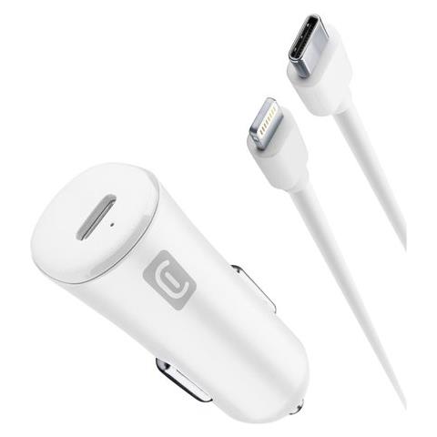 Caricabatterie Cellular Line Cbriphkitc2lmfi20w Usb C Car Charger Kit - Foto 1