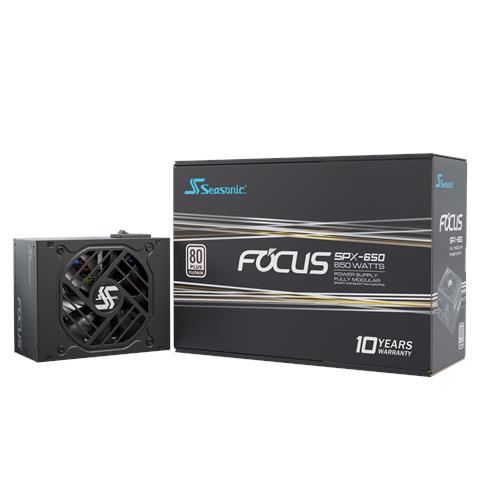 FOCUS-SPX-650 alimentatore per computer 650 W 20+4 pin ATX CFX Nero - Foto 1