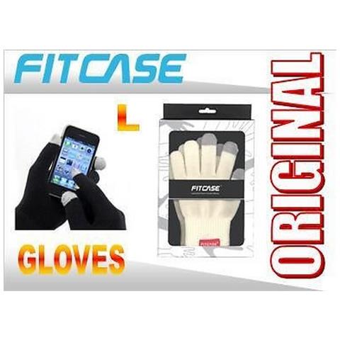 Guanti Capacitivi Touchscreen Size L Bianco Per Smartphone E Tablet - Foto 2