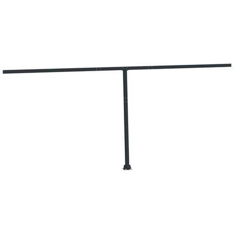 Set Pali Per Tenda Da Sole Antracite 600x245 Cm Ferro - Foto 2