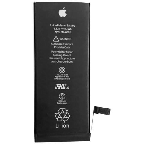 Batteria Originale A1522 Per Iphone 6 Plus 2915mah, Nero - Foto 1