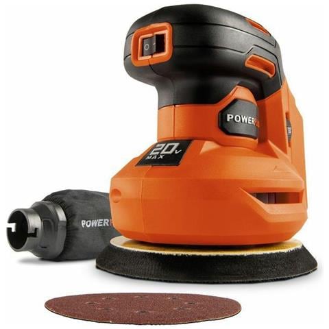 Levigatrice Eccentrica Dual Power Powdp50400 + G80 20 V Ø 125 Mm - Foto 1
