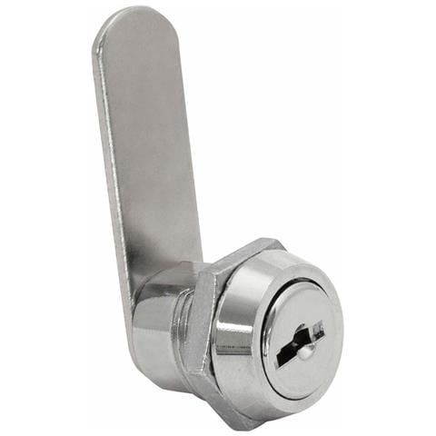 Serratura 111 F Nichelato Mobili Argentato Acciaio 45 Mm Linguetta - Foto 1