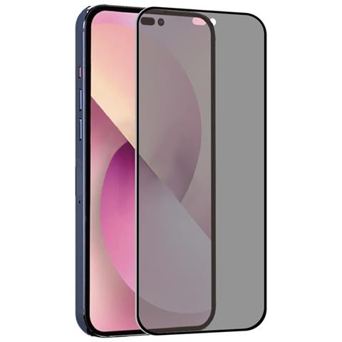 Salvadisplay In Vetro Temperato Per Iphone 14 Pro Max Privacy, Nero Transparente - Foto 1