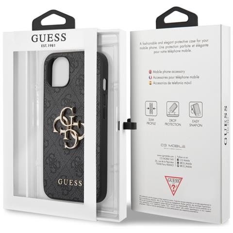 Cover Per Iphone 13 Mini Pu 4g Big, Grigio - Foto 3